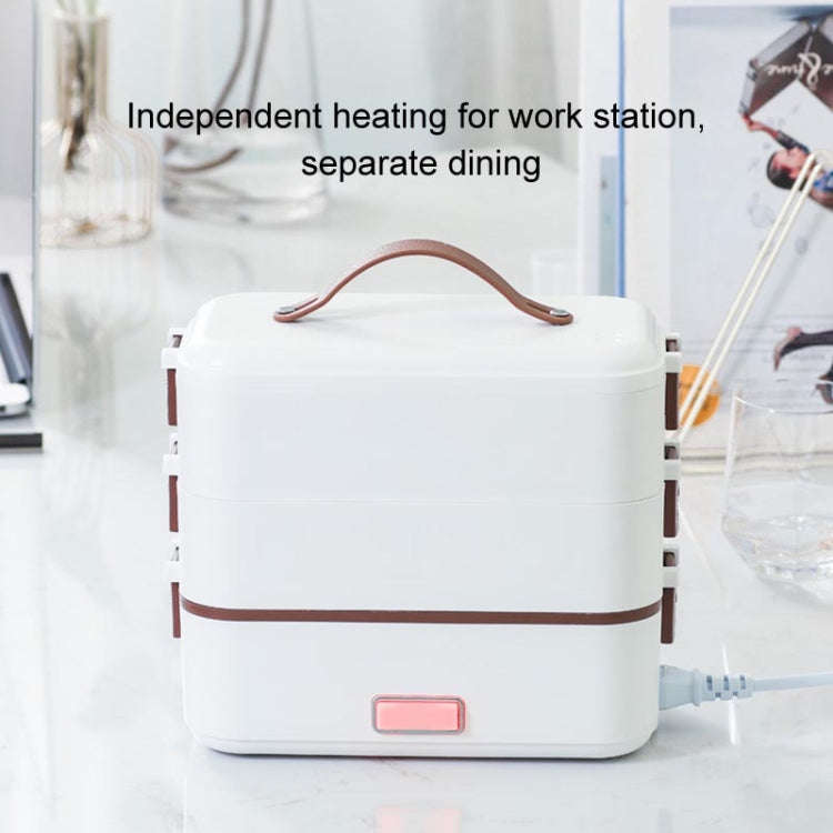 Multi Functional Microwave Oven With Plug-in Electric Cooking Electric Lunch Box, White Single La...
