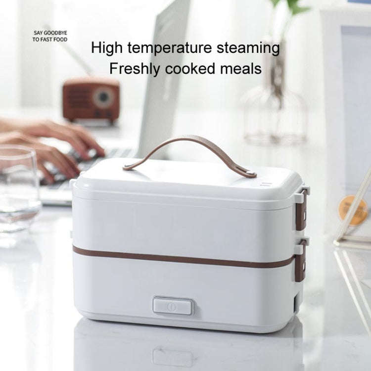 Multi Functional Microwave Oven With Plug-in Electric Cooking Electric Lunch Box, White Single La...