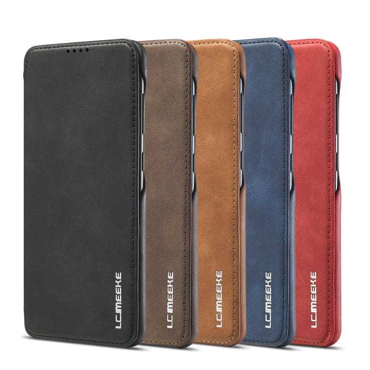 LC.IMEEKE Hon Ancient Series Horizontal Flip Leather Case with Holder & Card Slot, For Samsung Ga...