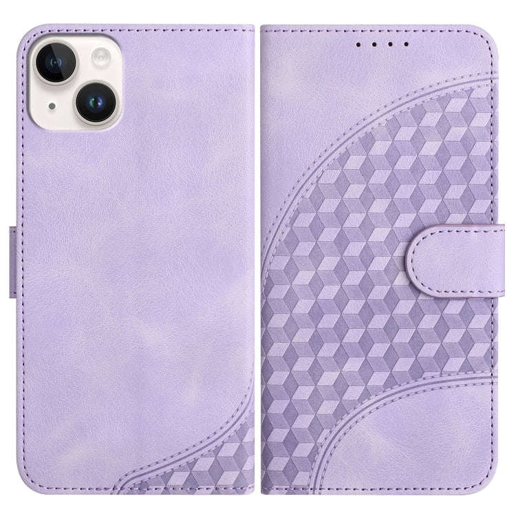 YX0060 Elephant Head Embossed Phone Leather Case with Lanyard, For iPhone 16 Pro, For iPhone 16 P...