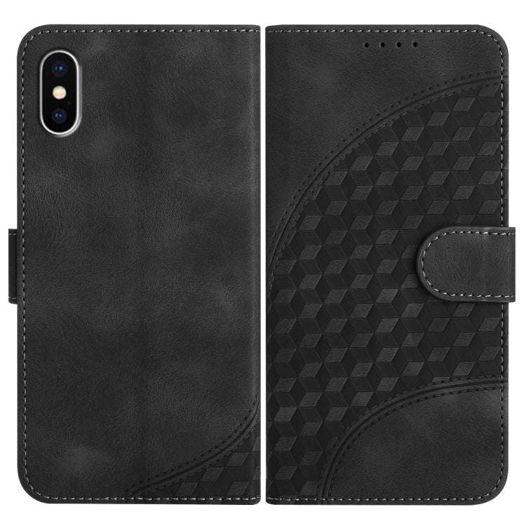 YX0060 Elephant Head Embossed Phone Leather Case with Lanyard, For iPhone 12 mini, For iPhone 11 ...