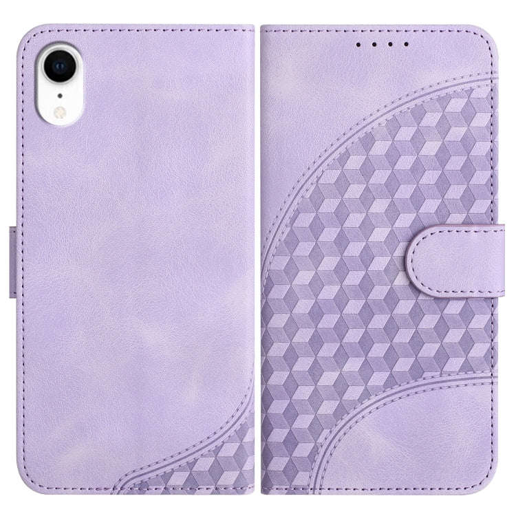 YX0060 Elephant Head Embossed Phone Leather Case with Lanyard, For iPhone 12 mini, For iPhone 11 ...