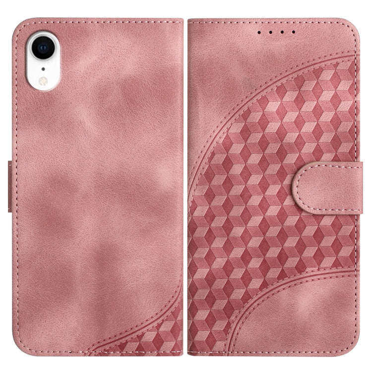 YX0060 Elephant Head Embossed Phone Leather Case with Lanyard, For iPhone 12 mini, For iPhone 11 ...