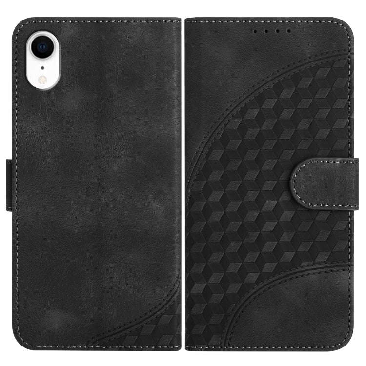 YX0060 Elephant Head Embossed Phone Leather Case with Lanyard, For iPhone 12 mini, For iPhone 11 ...