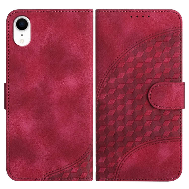 YX0060 Elephant Head Embossed Phone Leather Case with Lanyard, For iPhone 12 mini, For iPhone 11 ...