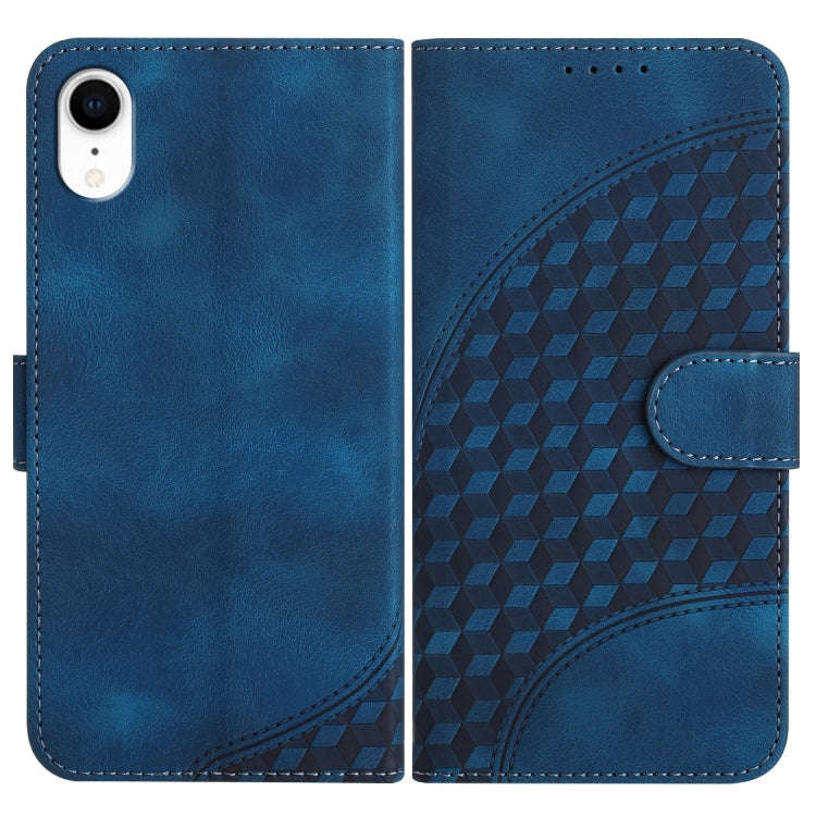 YX0060 Elephant Head Embossed Phone Leather Case with Lanyard, For iPhone 12 mini, For iPhone 11 ...