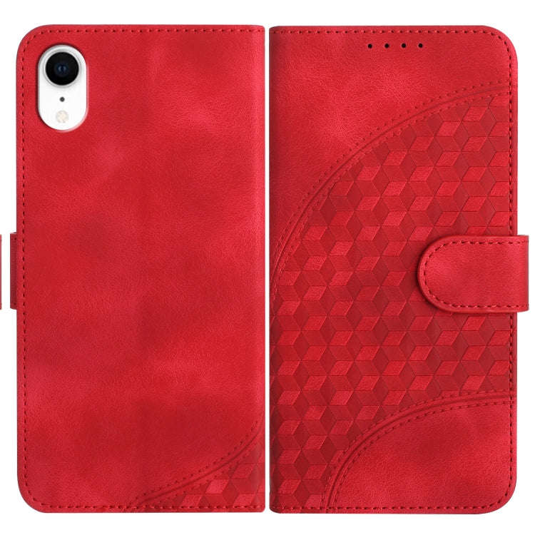 YX0060 Elephant Head Embossed Phone Leather Case with Lanyard, For iPhone 12 mini, For iPhone 11 ...