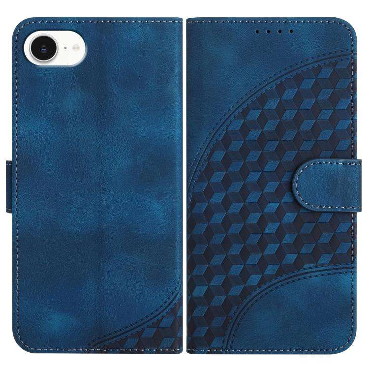 YX0060 Elephant Head Embossed Phone Leather Case with Lanyard, For iPhone 17e / 16e, For iPhone 1...