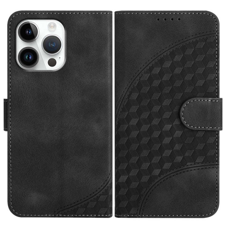 YX0060 Elephant Head Embossed Phone Leather Case with Lanyard, For iPhone 17e / 16e, For iPhone 1...