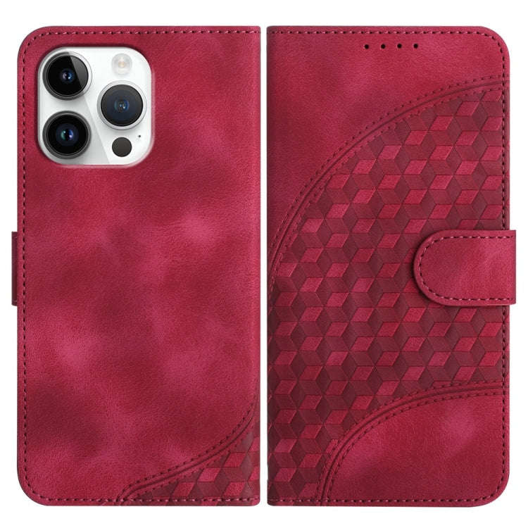 YX0060 Elephant Head Embossed Phone Leather Case with Lanyard, For iPhone 17e / 16e, For iPhone 1...
