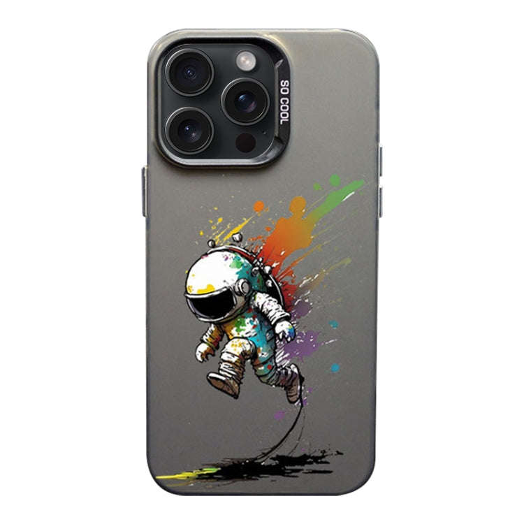 Color Ink Frosted PC+TPU Phone Case, For iPhone 15 Pro Max, For iPhone 15 Pro, For iPhone 15 Plus