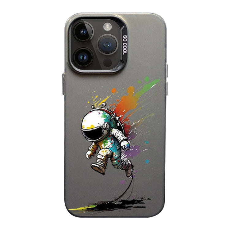 Color Ink Frosted PC+TPU Phone Case, For iPhone 14 Pro, For iPhone 14 Pro Max, For iPhone 13 Pro Max