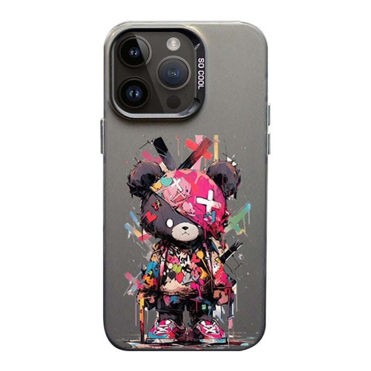 Color Ink Frosted PC+TPU Phone Case, For iPhone 14 Pro, For iPhone 14 Pro Max, For iPhone 13 Pro Max
