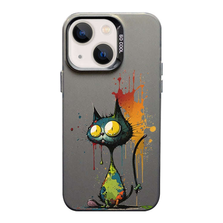Color Ink Frosted PC+TPU Phone Case, For iPhone 13 Pro, For iPhone 13, For iPhone 12