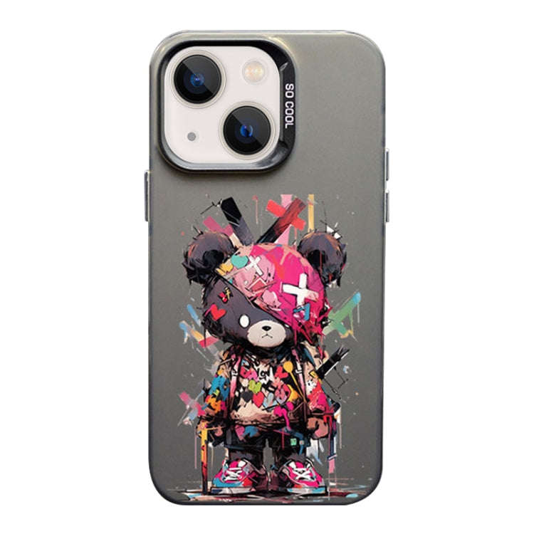 Color Ink Frosted PC+TPU Phone Case, For iPhone 13 Pro, For iPhone 13, For iPhone 12