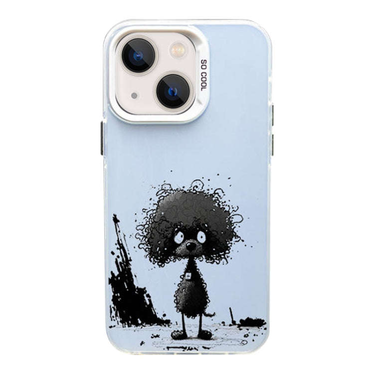 Color Ink Frosted PC+TPU Phone Case, For iPhone 13 Pro, For iPhone 13, For iPhone 12