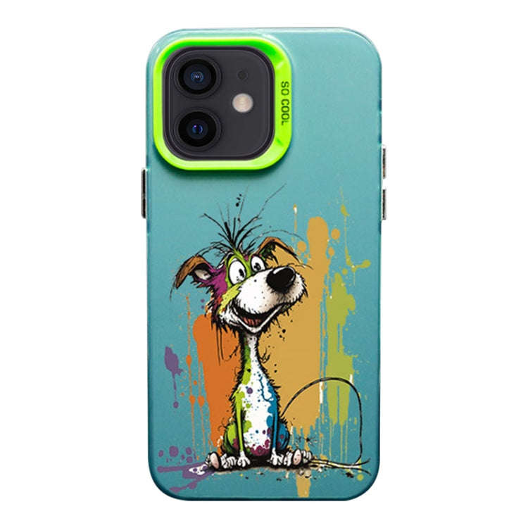 Color Ink Frosted PC+TPU Phone Case, For iPhone 13 Pro, For iPhone 13, For iPhone 12