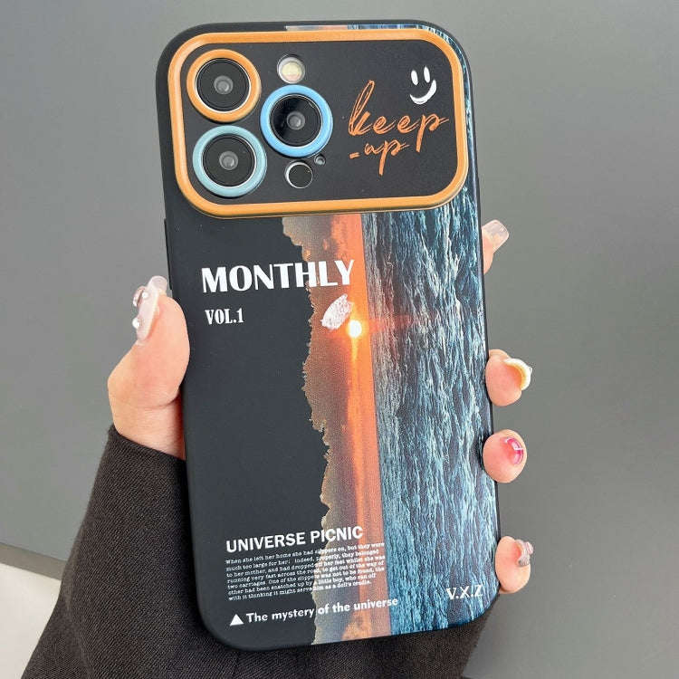 Scenery Pattern Large Window TPU Phone Case, For iPhone 15 Pro Max, For iPhone 15 Pro, For iPhone...
