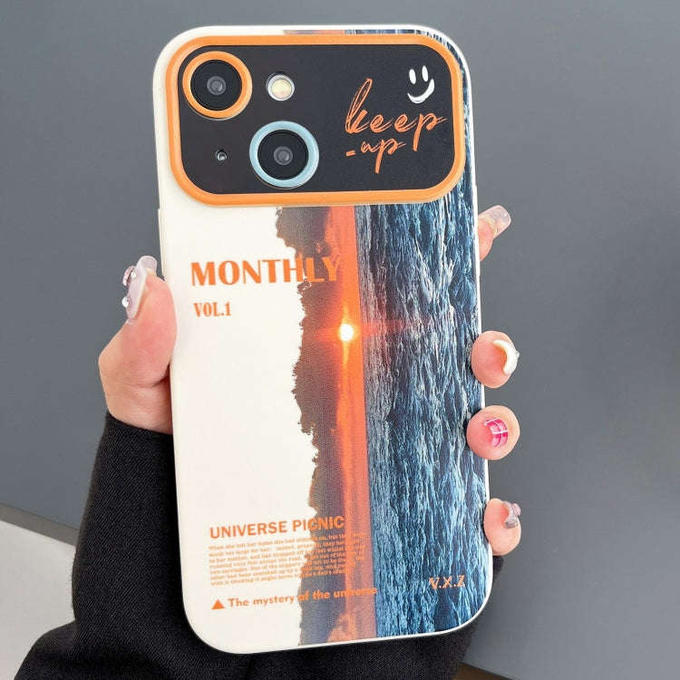 Scenery Pattern Large Window TPU Phone Case, For iPhone 15 Pro Max, For iPhone 15 Pro, For iPhone...