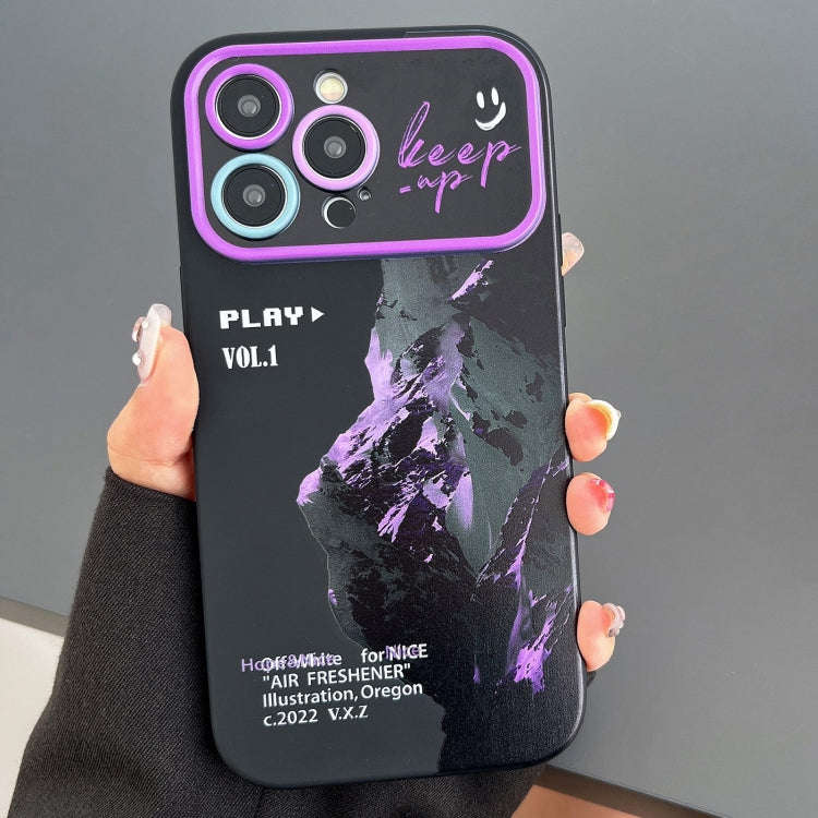 Scenery Pattern Large Window TPU Phone Case, For iPhone 15 Pro Max, For iPhone 15 Pro, For iPhone...