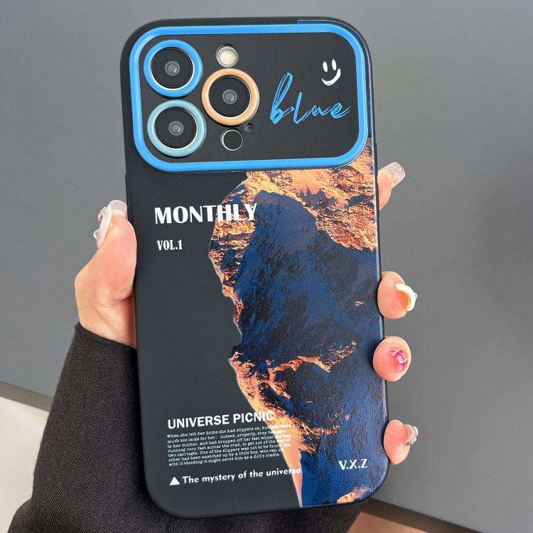 Scenery Pattern Large Window TPU Phone Case, For iPhone 15 Pro Max, For iPhone 15 Pro, For iPhone...