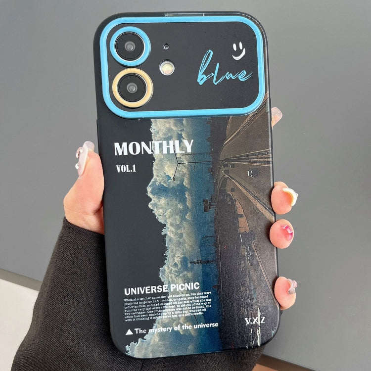 Scenery Pattern Large Window TPU Phone Case, For iPhone 15 Pro Max, For iPhone 15 Pro, For iPhone...