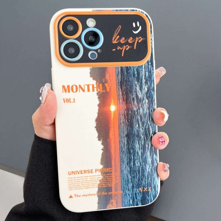 Scenery Pattern Large Window TPU Phone Case, For iPhone 12 Pro Max, For iPhone 12 Pro, For iPhone...