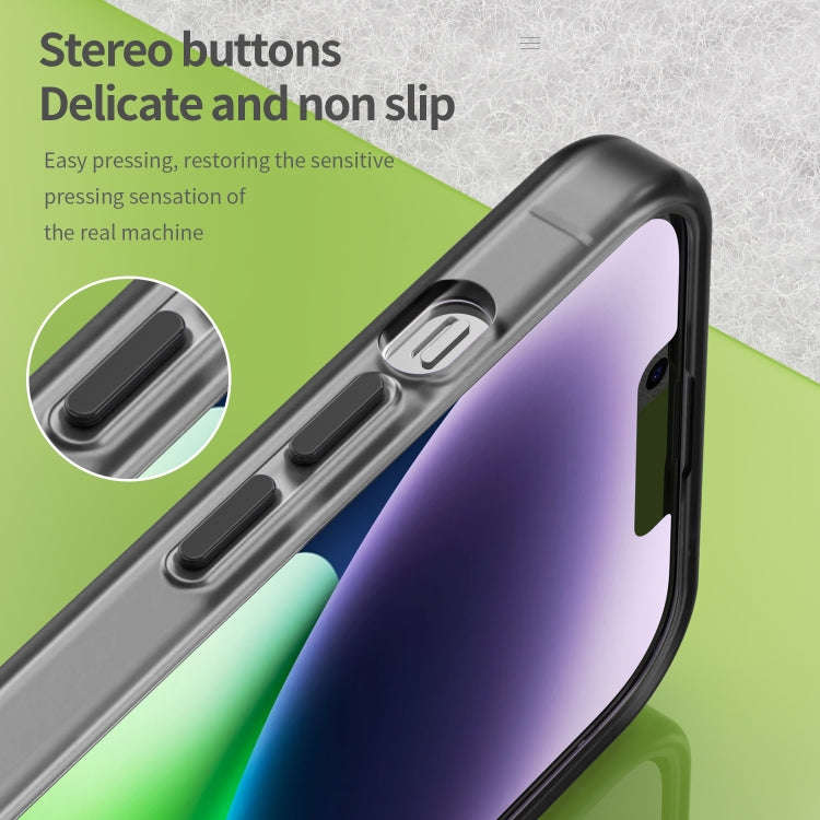 MagSafe Frosted Translucent TPU + PC Full Coverage Phone Case, For iPhone 15, For iPhone 14 Plus,...