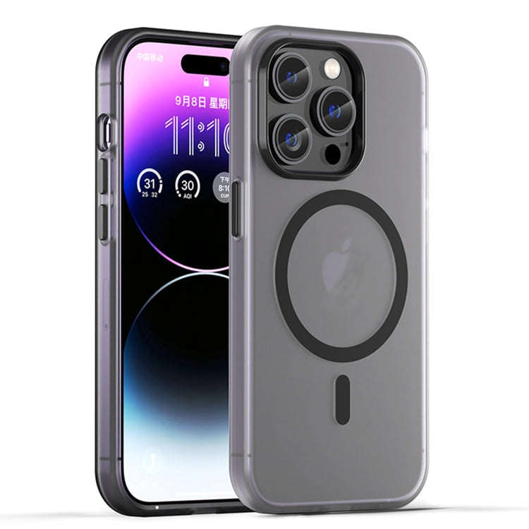 MagSafe Frosted Translucent TPU + PC Full Coverage Phone Case, For iPhone 16 Plus, For iPhone 16,...