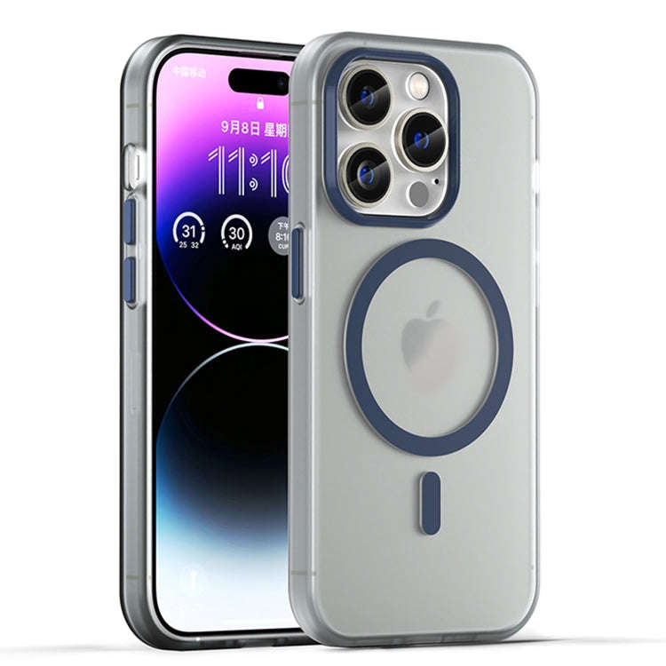 MagSafe Frosted Translucent TPU + PC Full Coverage Phone Case, For iPhone 16 Plus, For iPhone 16,...