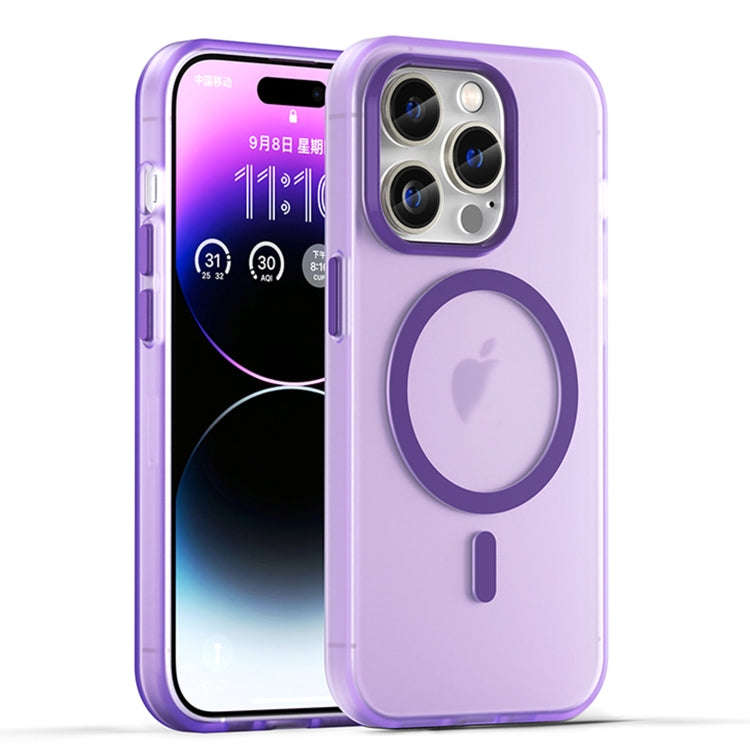 MagSafe Frosted Translucent TPU + PC Full Coverage Phone Case, For iPhone 16 Plus, For iPhone 16,...
