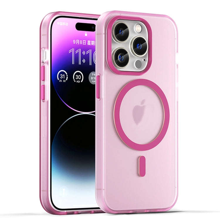 MagSafe Frosted Translucent TPU + PC Full Coverage Phone Case, For iPhone 16 Plus, For iPhone 16,...