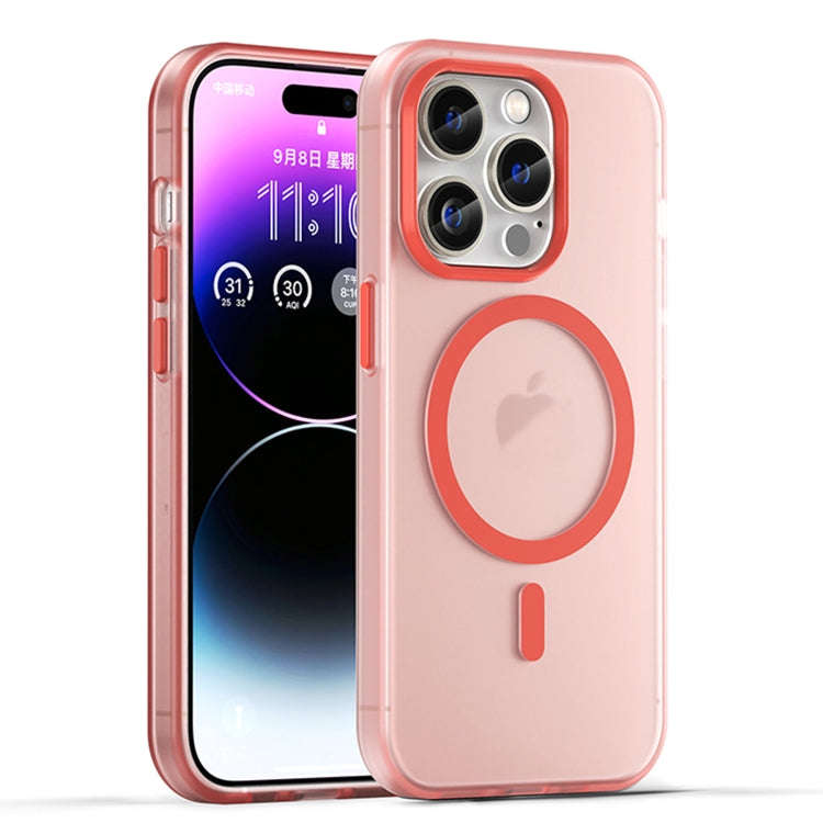 MagSafe Frosted Translucent TPU + PC Full Coverage Phone Case, For iPhone 16 Plus, For iPhone 16,...