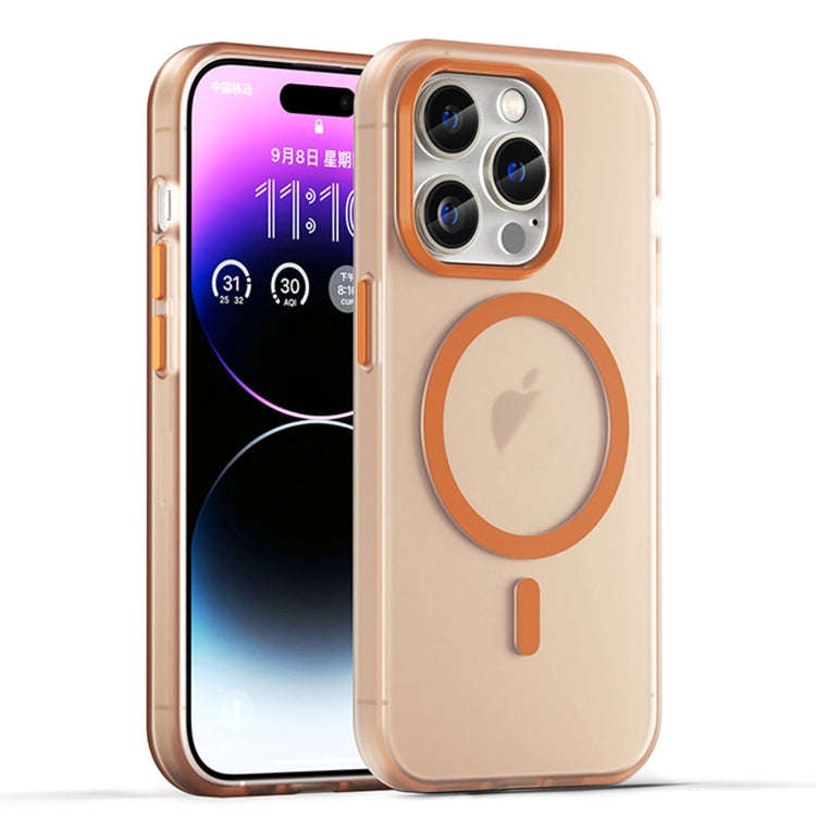 MagSafe Frosted Translucent TPU + PC Full Coverage Phone Case, For iPhone 16 Plus, For iPhone 16,...