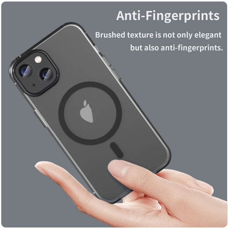 MagSafe Frosted Translucent TPU + PC Full Coverage Phone Case, For iPhone 16 Plus, For iPhone 16,...