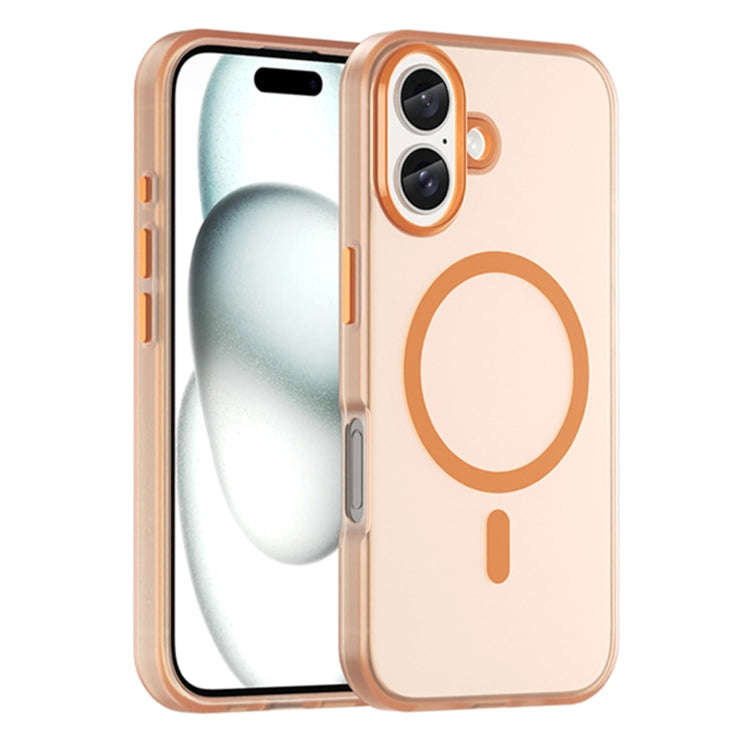 MagSafe Frosted Translucent TPU + PC Full Coverage Phone Case, For iPhone 16 Plus, For iPhone 16,...