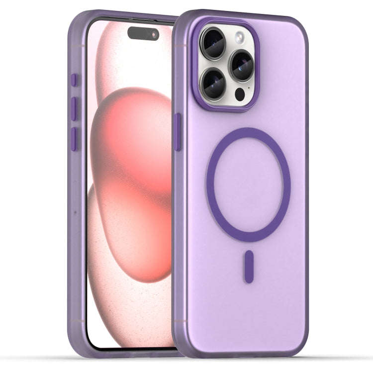 MagSafe Frosted Translucent TPU + PC Full Coverage Phone Case, For iPhone 16 Plus, For iPhone 16,...