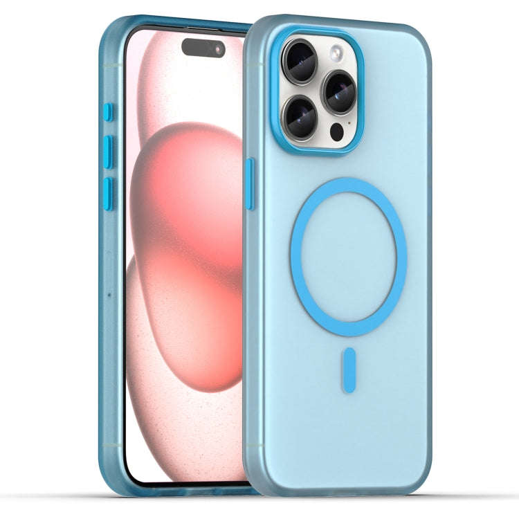 MagSafe Frosted Translucent TPU + PC Full Coverage Phone Case, For iPhone 16 Plus, For iPhone 16,...