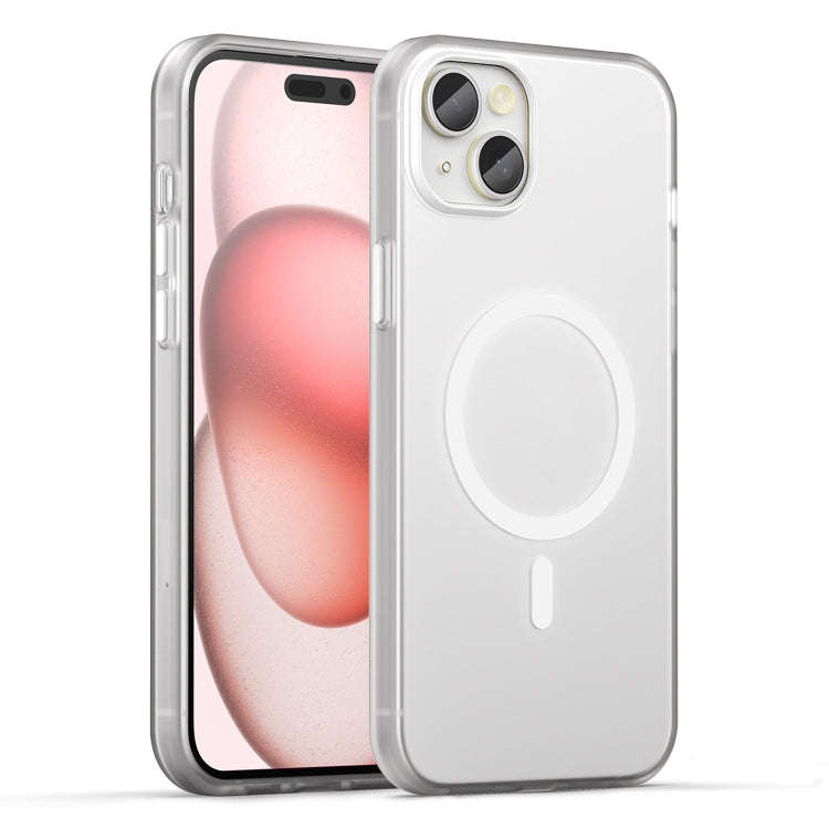 MagSafe Frosted Translucent TPU + PC Full Coverage Phone Case, For iPhone 16 Plus, For iPhone 16,...