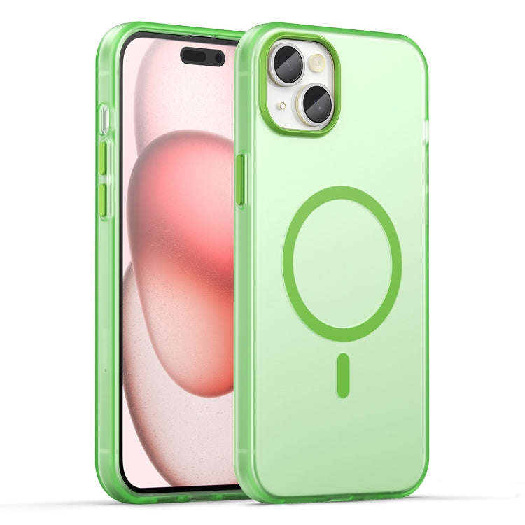 MagSafe Frosted Translucent TPU + PC Full Coverage Phone Case, For iPhone 16 Plus, For iPhone 16,...
