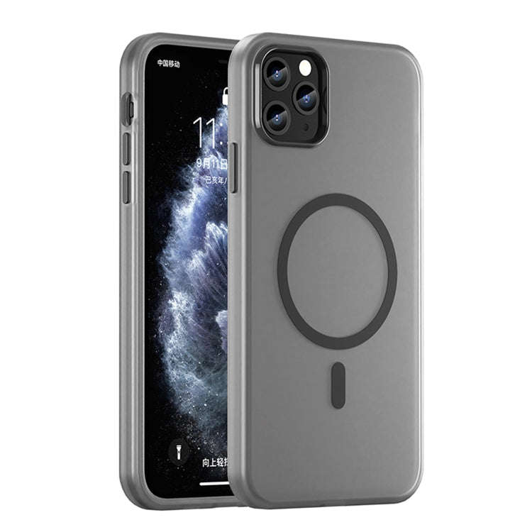 MagSafe Frosted Translucent TPU + PC Full Coverage Phone Case, For iPhone 12 Pro Max, For iPhone ...
