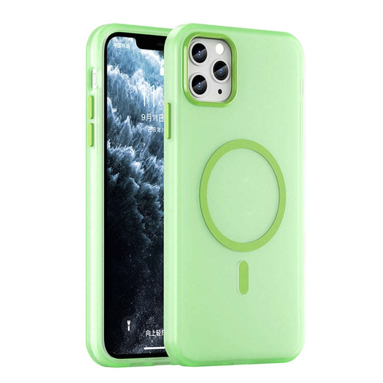 MagSafe Frosted Translucent TPU + PC Full Coverage Phone Case, For iPhone 12 Pro Max, For iPhone ...