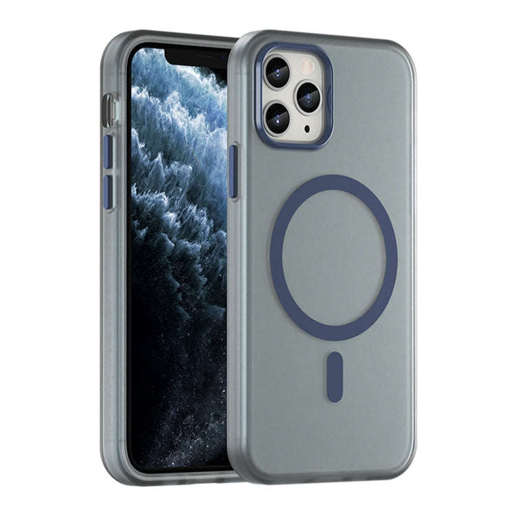 MagSafe Frosted Translucent TPU + PC Full Coverage Phone Case, For iPhone 12 Pro Max, For iPhone ...