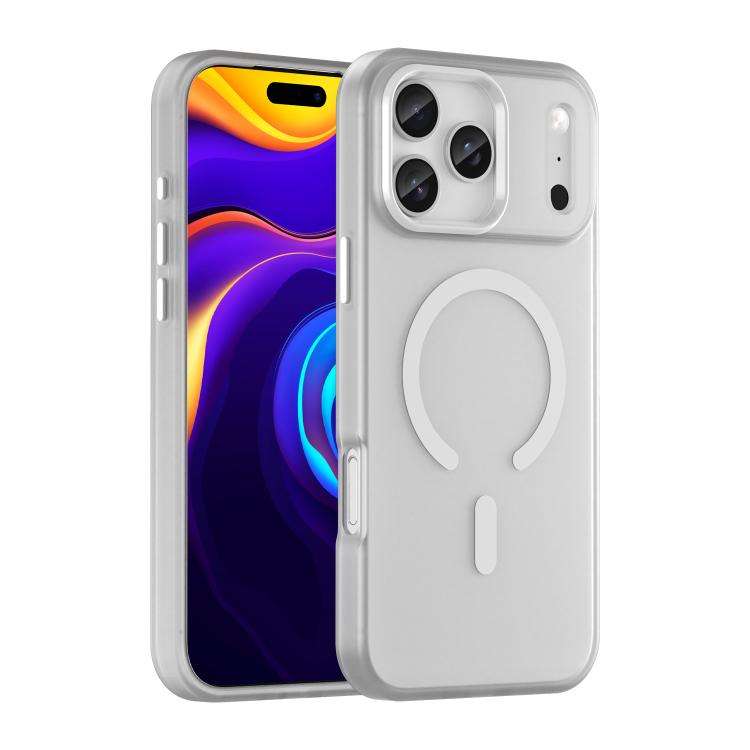 MagSafe Frosted Translucent TPU + PC Full Coverage Phone Case, For iPhone 18, For iPhone 18 Pro, ...