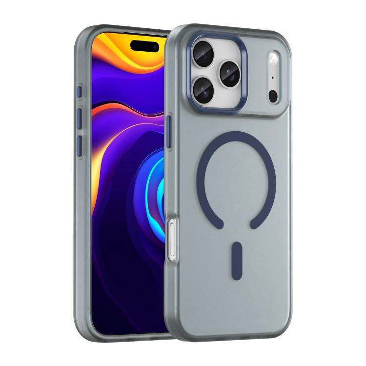 MagSafe Frosted Translucent TPU + PC Full Coverage Phone Case, For iPhone 18, For iPhone 18 Pro, ...