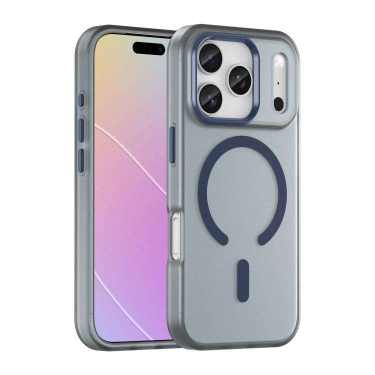 MagSafe Frosted Translucent TPU + PC Full Coverage Phone Case, For iPhone 18, For iPhone 18 Pro, ...