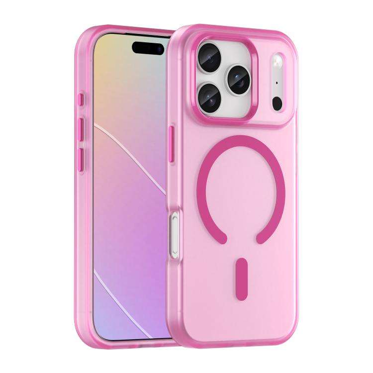 MagSafe Frosted Translucent TPU + PC Full Coverage Phone Case, For iPhone 18, For iPhone 18 Pro, ...