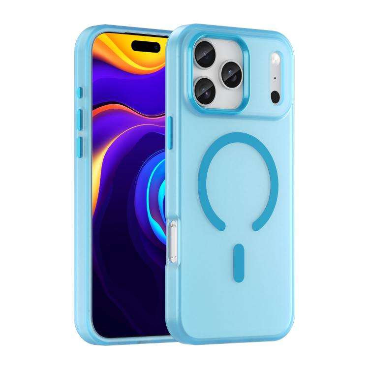 MagSafe Frosted Translucent TPU + PC Full Coverage Phone Case, For iPhone 18, For iPhone 18 Pro, ...