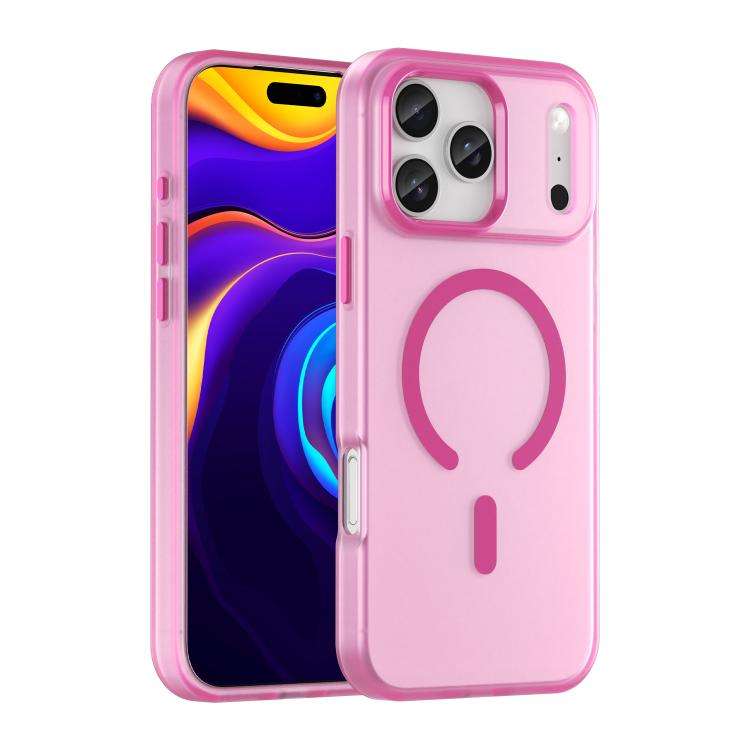 MagSafe Frosted Translucent TPU + PC Full Coverage Phone Case, For iPhone 18, For iPhone 18 Pro, ...