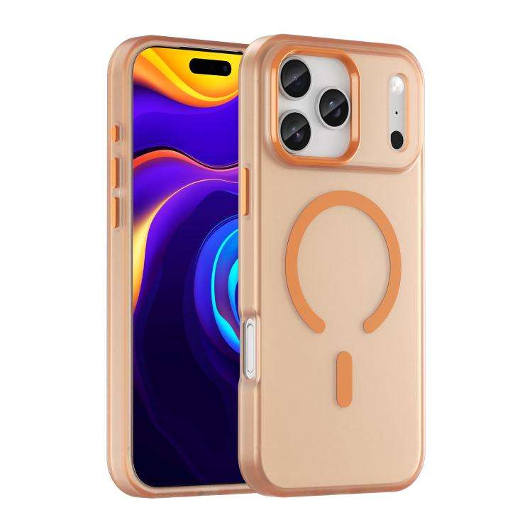 MagSafe Frosted Translucent TPU + PC Full Coverage Phone Case, For iPhone 18, For iPhone 18 Pro, ...